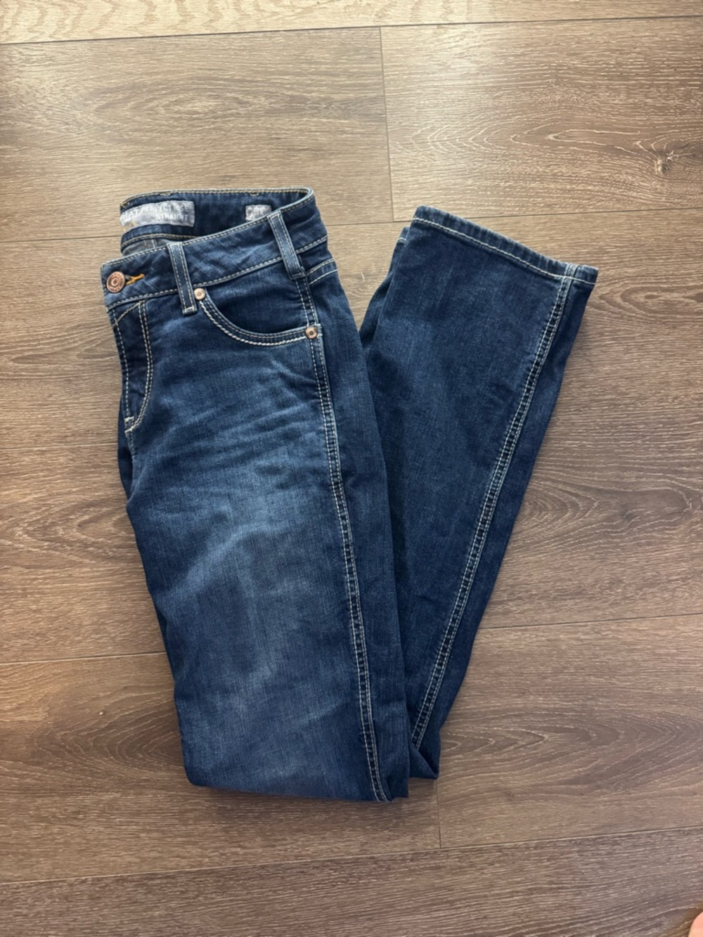 Ariat dark blue Straight Leg Jeans